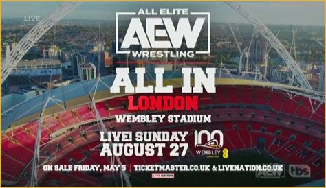AEW All In Pre-Sale Numbers Exceed 50,000+ Tickets Sold