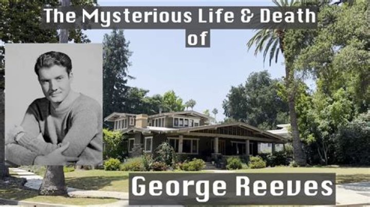 George Reeves Net Worth at Death, Date, Place and Cause of Death, Family, etc