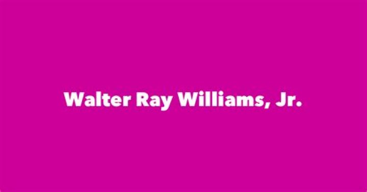 Walter Ray Williams Jr. Net Worth, Age, Height, Wife, Family, Wiki 2024